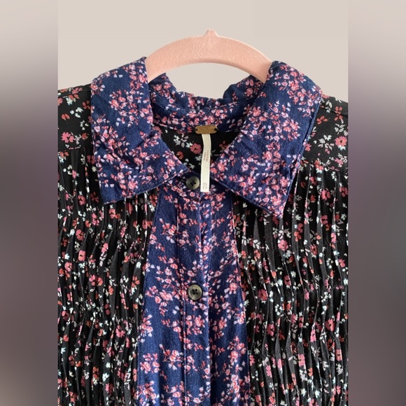 Free People Lost In You Floral Printed Tunic - Picture 6 of 9